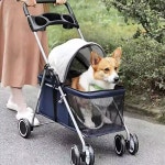 휴대용 가방 개모차 고양이 야외 애견 자동차 케 강아지 애완 외출 웨건