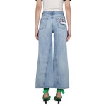 GANNI 가니 여성 연하늘 진 J1197 565