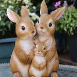 정원토끼 소품 공원 포토존 장 모형 인형 옐로위시 WG 209