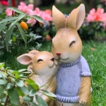 정원토끼 소품 공원 포토존 장 모형 인형 옐로위시 WG 209