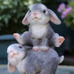 정원토끼 소품 공원 포토존 장 모형 인형 옐로위시 WG 209