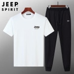 남성 티셔츠 JEEP SPIRIT 반팔 티셔츠 여름 트레이닝 캐주얼 세트 color T90106117 5