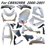 바이크 오토바이도색되지 않은 차체 페어링 CBR 929 RR ABS 주입 플라스틱 구성 요소 CBR929RR 2000