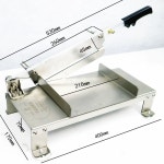 떡 절단기 인절미 커팅기 슬라이서