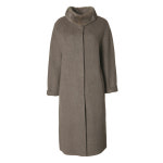 엠씨 밍크탈부착 울 코트 C34H153