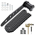 35 체인 140 링크가 포함된 CILOYU 미니 자전거 텐셔너 조정기 Baja Doodlebug DB30 Motovox 프레데터 79 MBX10 MBX11 MMB80 MMB105