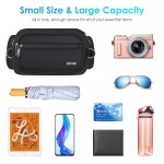 여성 남성용 AGPTEK 패니 팩 RFID 대용량 허리 지갑 가방 여행 달리기 쇼핑 하이