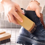 원목 말털 구둣솔 슈즈 브러쉬