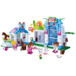 반바오 조립블록 재밌고 귀여운 펫샵 모형 만들기블럭 장난감 놀이 어린이 날선물 키즈 단체