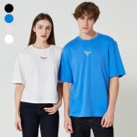 게스 유니 필기체 게스 GUESS 삼각 반팔티 100 L 라이트핑크 MO2K9437 626745