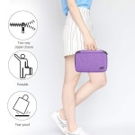 럭자 재봉 액세서리 정리함 바늘 가위 측정 테이프 실 도구용 이중층 정리함 액세서리 Dark Small