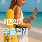 하트뮤지스토어 우쿨렐레 스카이윙스 옐로테디베어 WFHLBO3