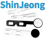 품질보증 실용적인 광학 PD 눈금자 동공 거리 측정 도구 눈 안과