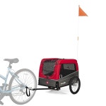 디럭스 도그 바이크 트레일러 중형 사이즈 Green