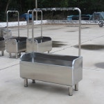 업소용 개수대 야외 식당 조리대 씽크대 스텐 캠핑장 주방