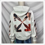 오프화이트 카라바조 오버 후디 OMBB037R21FLE002