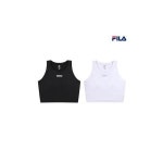 휠라 아웃핏 영테니스 라운드넥 슬리브리스 브라탑 2SKU FI4ITG1451F P373883351