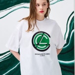 까를로 Over Lap Logo T-shirts