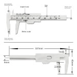 휴대용 미니 플라스틱 슬라이딩 버니어 캘리퍼스 0-80mm 더블 스케일 게이지 학생 눈금자 측정 도구 작은 개체 크리 에이 티브 선물