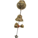 현관문 종 주물 달마 3P 선물용 걸이 인테리어