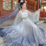 선녀옷 공주 의상 요정 무대 복장 드레스 고대 사극