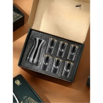 주기세트 술 6P 빼갈 백주 고량주잔 바이주잔 우량예 수정방 연태 1 1포트 2컵 컵 2개 화이트눈금분