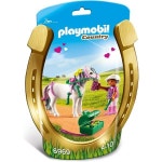 PLAYMOBIL 플레이모빌 6969 하트 조랑말과 수집용 그루머 100939