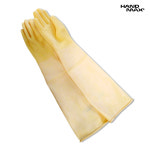 handmax 천연고무장갑 내산장갑 롱슬리브장갑 no 285 재질 천연고무 라텍스장갑 긴장갑 작업장갑