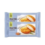 사옹원 사옹원 사옹원 엄마맛집 튀김공방 게살크림 고로케 200gx2개 겨울식재료 홈파티 방학 냉동 에프 간식 간편식 설날 명절 1세트