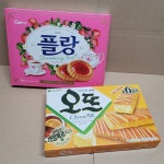 오리온 오뜨 까망베르 치즈144 청우 플랑 딸기 과자파이 1개