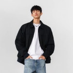 봄 블레이져 남성 자켓 빈티지 와인 디트로이트 재킷 스트리트 해링턴 칼라 코트 admr1