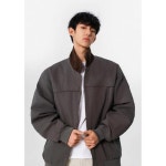 봄 블레이져 남성 자켓 빈티지 와인 디트로이트 재킷 스트리트 해링턴 칼라 코트 admr1