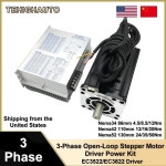 스텝퍼 모터 AC80 24 14 12 드라이버 240V 50NM 키트 16 샤프트 NEMA52 NEMA34 20 EC3822 EC3522 NEMA42 35
