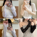 레이스슬리브 팔토시 쿨토시 여름 시스루 골프 운전장갑 여성 레이스장갑 암슬리브