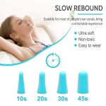 LYSIAN 울트라 소프트 폼 이어플러그 수면 소음 제거 촬영 여행 작업용 38dB SNR 31dB NRR 사운드 차단-60쌍 팩 레이크 Flesh Color