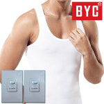 BYC BYC BYC 남성 그랜드50수 순면 민소매 조끼 메리야스 런닝 2매