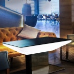 LED 테이블 호텔 스 바테이블 루프탑 발광 조명 인테리어테이블 라운지 D 8855 야외