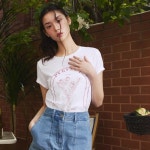 잇미샤 5 14 순차배송 잇미샤 플라워 프린트 티셔츠 ITP6ZTS140