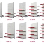 단면 과자 진열대 곤도라 약국 디스플레이 매대 수납장 R 단일 서브 프레임 5층