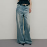 레이브 레이브 Paint-damaged Denim Pants in VJ5ML808-22