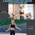 카운터가 줄넘기 무선 지능형 시간 가중 체중 감량과 칼로리 소모를 위한 조절 가능한 디지털 카운팅 줄넘기