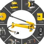 유압 펀칭기 절단기 밴딩기 공구 가공 부스바 CH 60 분체 펌프 미배치