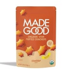 Made Good MADEGOOD 유기농 체다 스타 퍼프 크래커 120 8g 4 2온스 4 26 Ounce Pack of 1