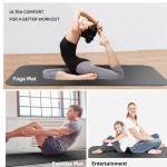 러닝머신 매트 펠로톤 자전거 타원형 러닝머신과 호환되는 운동 트레이너 패드 아래 접이식 장비로 실내 회전이 가능합니다 47 3 L x 23 6... 