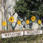 철제정원펜스 휀스 지지대 철제울타리 조경 넝쿨 담장 꾸미기 나비 중등의