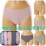 비너스 동아구미 비너스 기본 팬티 심플 데일리 여성 삼각 면 스판 6929-9 100