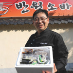 논산 반월소바 메밀소바 3인분 750g 메밀면 냉모밀 맛집 택배 원산지 상세설명에 표시