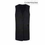 꼼빠니아 노카라모직롱베스트 CABW0WVT020