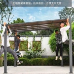 렉산 야외 파고라 스 어닝 농막 조립 벽걸이 3X3 무포장