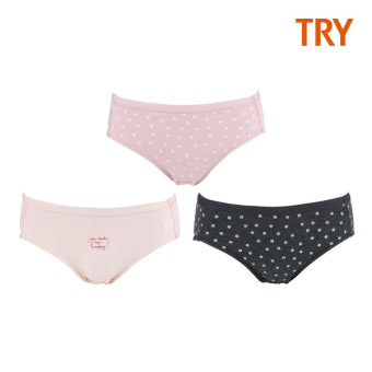 트라이 트라이 TRY미디여삼각3매 M07
